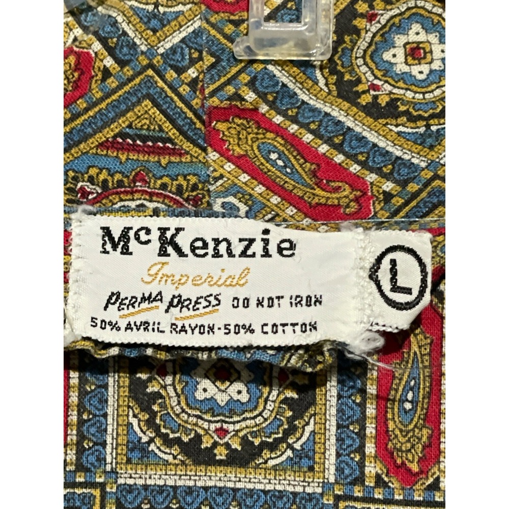 McKenzie Imperial Women's Long Sleeve Tie Front Open Coverup‎ Robe Brown Size L - Picture 3 of 4
